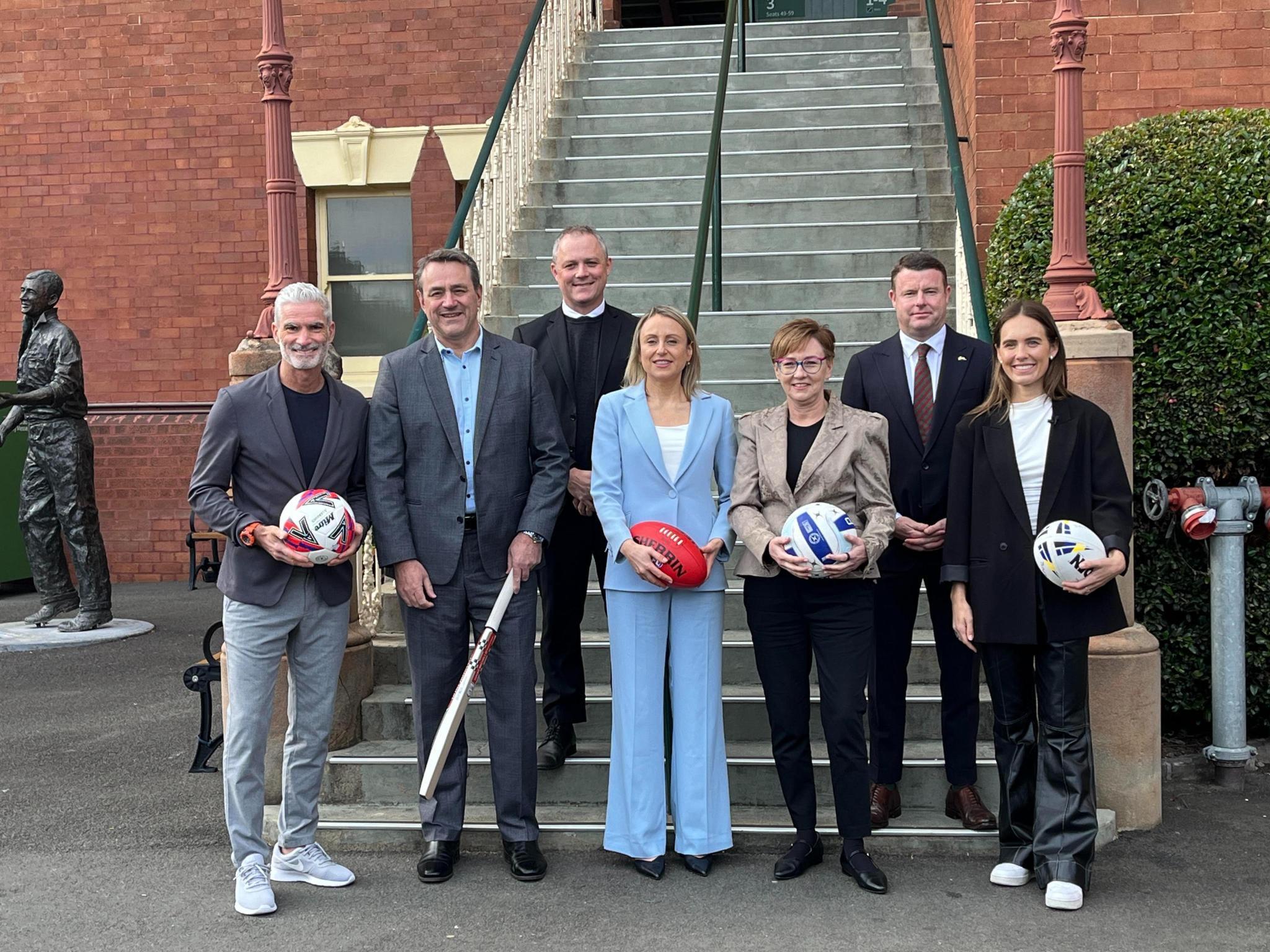 Sport and government unite to address domestic violence Main Image